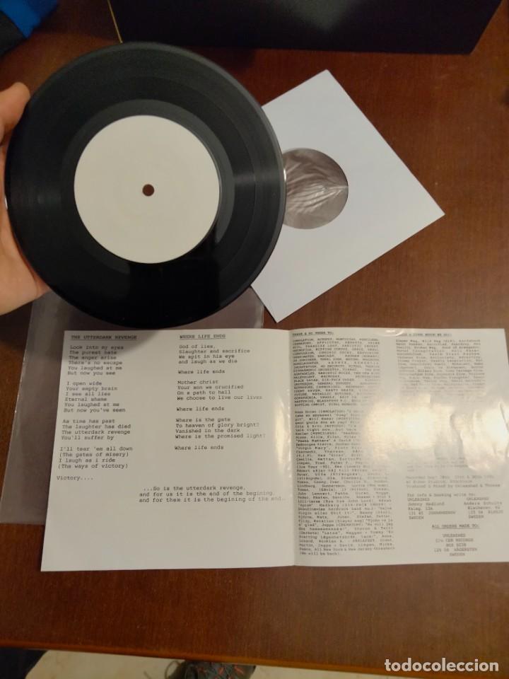 Discos de vinilo: UNLEASHED ....REVENGE 1991 CBR RECORDS EDICION LIMITADA - Foto 3