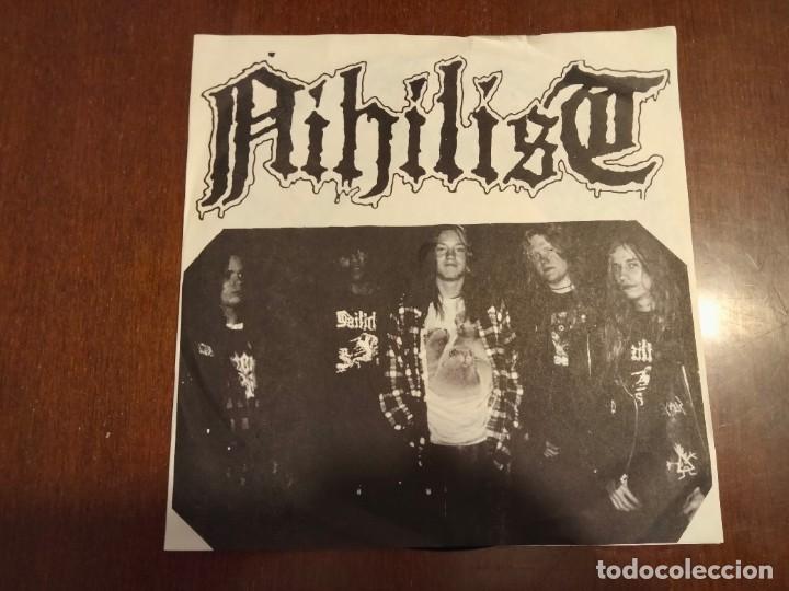 Discos de vinilo: NIHILIST RADIATION SICKNESS 1992 PRE ENTOMBED - Foto 1