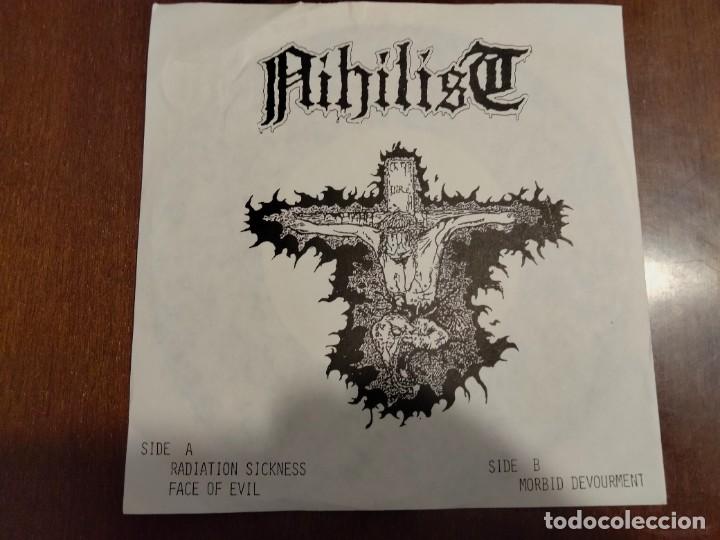 Discos de vinilo: NIHILIST RADIATION SICKNESS 1992 PRE ENTOMBED - Foto 2