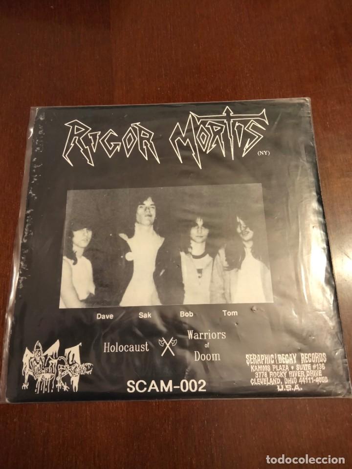 Discos de vinilo: RIGOR MORTIS PRE IMMOLATION 1990 SERAPHIC DECAY RECORDS - Foto 2