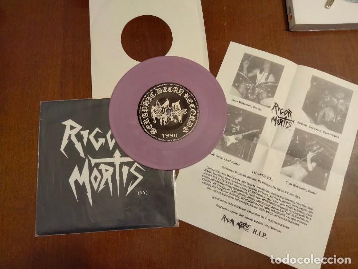 Discos de vinilo: RIGOR MORTIS PRE IMMOLATION 1990 SERAPHIC DECAY RECORDS - Foto 4