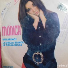 Discos de vinilo: DISCO DE VINILO, MÓNICA, 1972, BAILAREMOS, LA ORILLA BLANCA, LA ORILLA NEGRA.. Lote 319746653