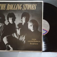 Discos de vinilo: THE ROLLING STONES SUS CANCIONES LENTAS LP VENEZUELA 1982 PEPETO TOP. Lote 319765448