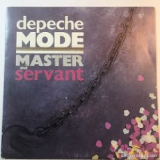 Disques de vinyle: DEPECHE MODE MASTER AND SERVANT SINGLE MUTE 1984 EXC. Lote 319808143