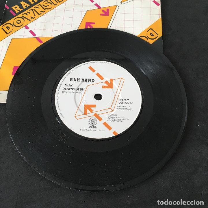 Discos de vinilo: VINILO SINGLE - RAH BAND - DOWNSIDE UP - DJS 10967 RAH 1981 - Foto 3