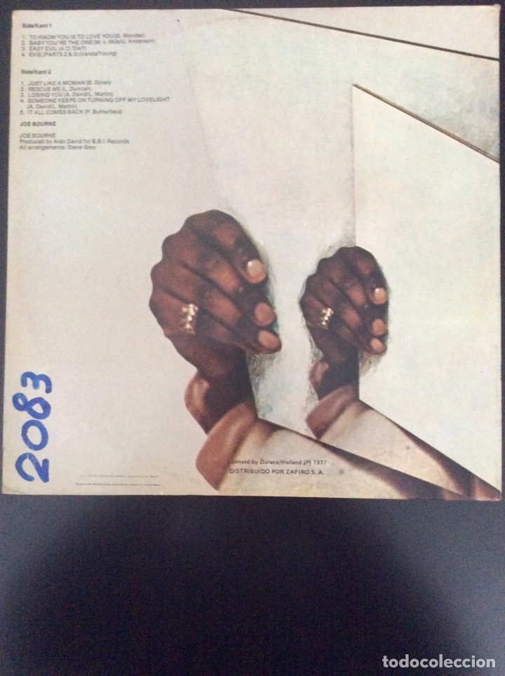 Discos de vinilo: Joe Bourne. It all comes back - Foto 2