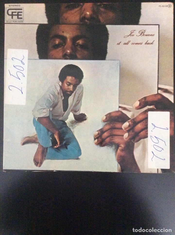 Discos de vinilo: Joe Bourne. It all comes back - Foto 1