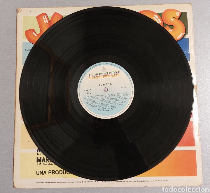 Discos de vinilo: DISCO DE VINILO. JUNTOS . - Foto 3