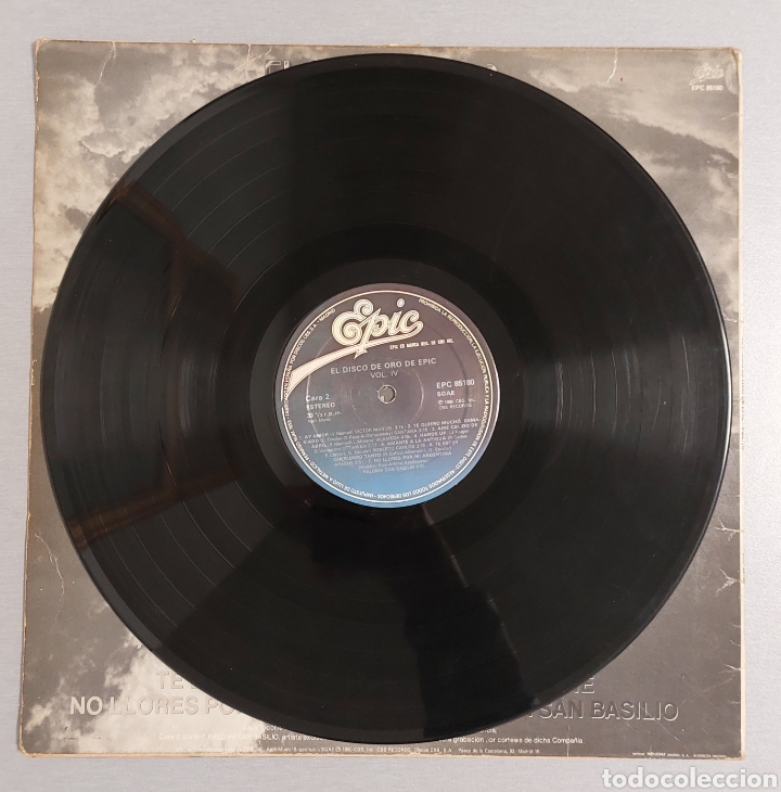 Discos de vinilo: DISCO DE VINILO. EL DISCO DE ORO EPIC 4 - Foto 3