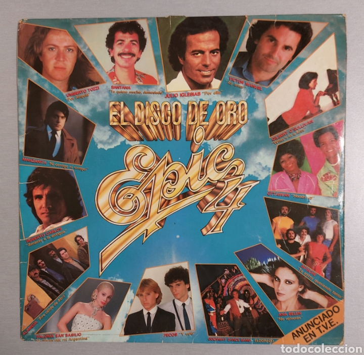 Discos de vinilo: DISCO DE VINILO. EL DISCO DE ORO EPIC 4 - Foto 1