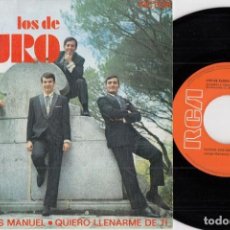 Discos de vinilo: LOS DE TAURO - DONDE VAS MANUEL - SINGLE DE VINILO. Lote 319927033
