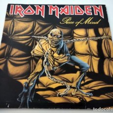 Discos de vinilo: LP VINILO DE IRON MAIDEN. PIECE OF MIND. 1983. MUY BIEN CONSERVADO.. Lote 319561373