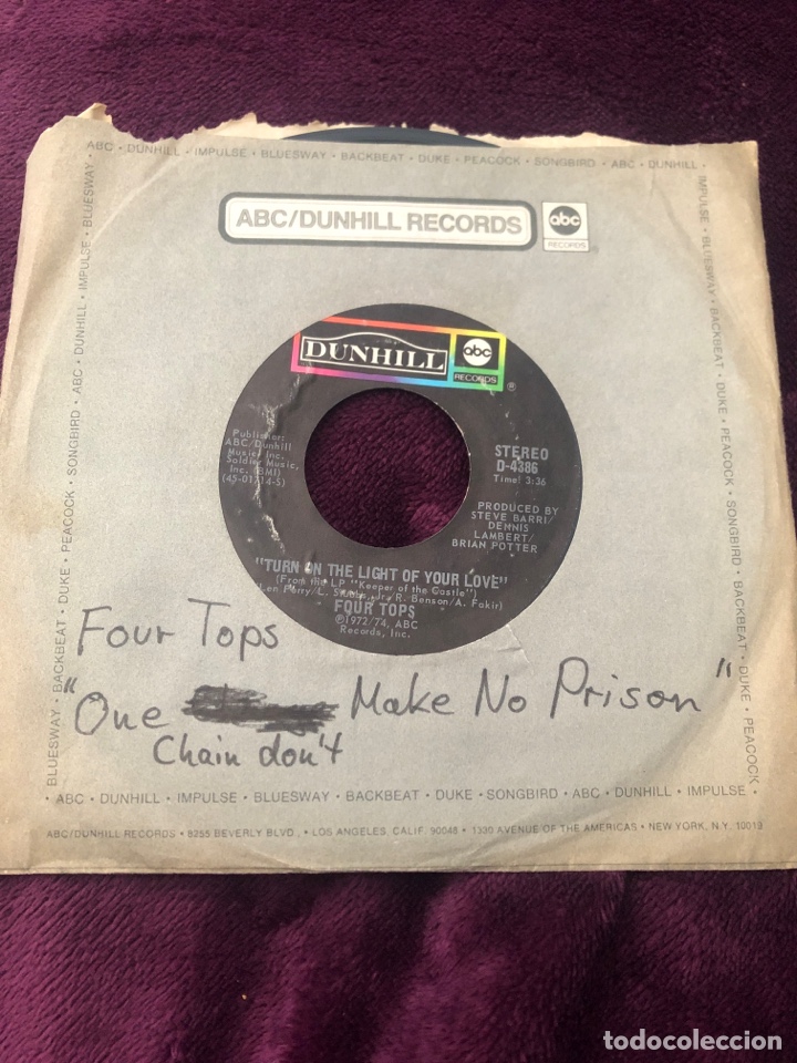 Discos de vinilo: Four Tops - Foto 2