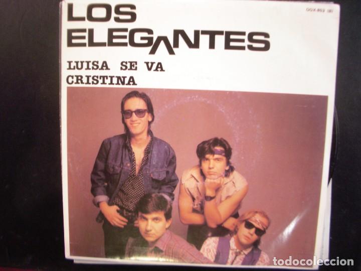 Discos de vinilo: LOS ELEGANTES- LUISA SE VA. MINT. PROMO. SINGLE - Foto 1
