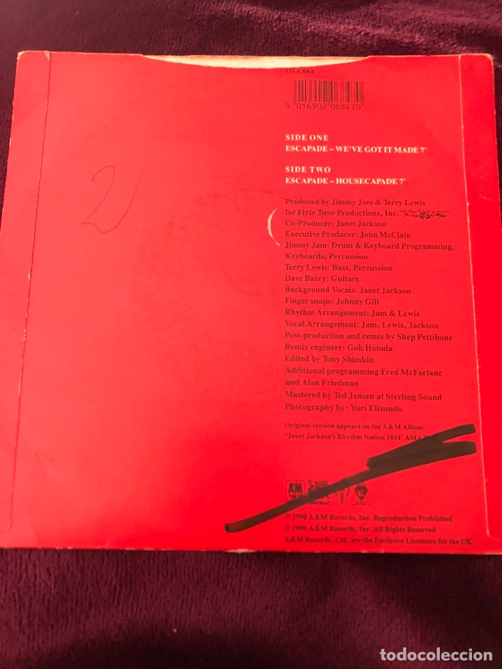 Discos de vinilo: Janeth Jackson - Foto 2