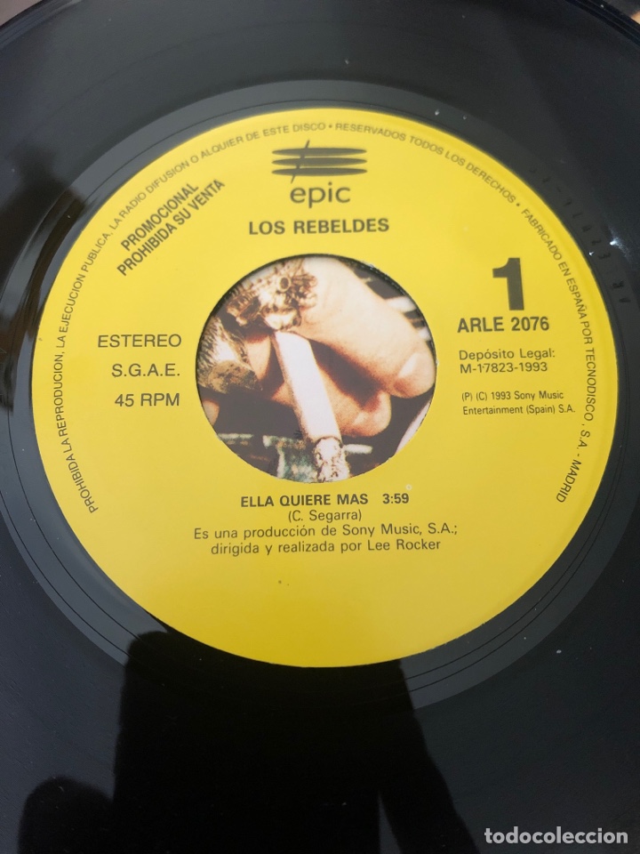 Discos de vinilo: Los rebeldes - Foto 3