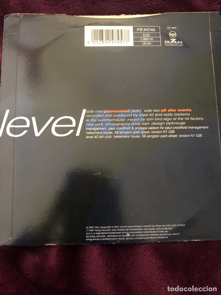 Discos de vinilo: Level 42 - Foto 2