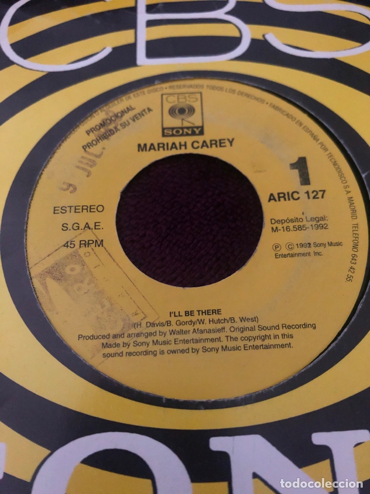 Discos de vinilo: Mariah Carey - Foto 2