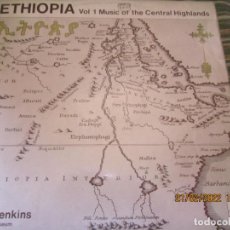 Discos de vinilo: JEAN JENKINS ETHIOPIA VOL. 1 MUSIC OF THE CENTRAL HIHGLANDS LP - ORIGINAL INGLES - TANGENT 1970 -. Lote 319972028