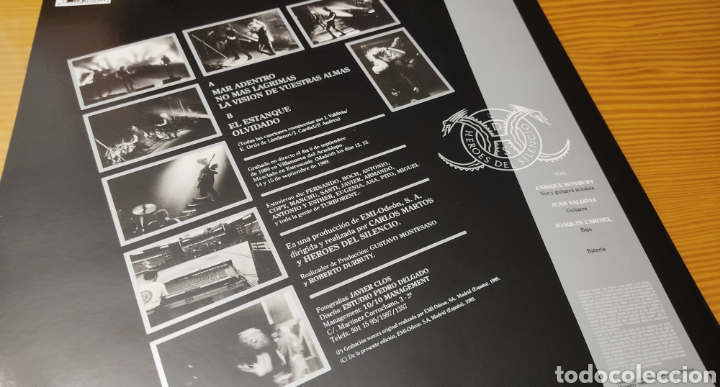 Discos de vinilo: Disco vinilo de Heroes Del Silencio &rdquo; En Directo &rdquo; - Foto 2