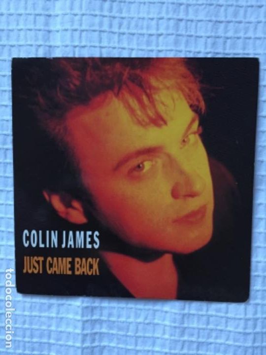 Discos de vinilo: COLIN JAMES. Just came back (vinilo single 1990) - Foto 2