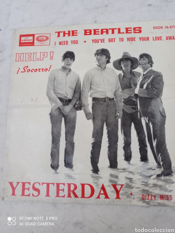 Discos de vinilo: THE BEATLES-YESTERDAY - Foto 1