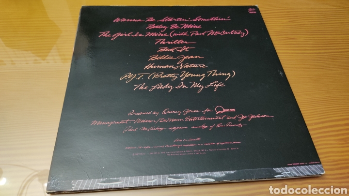 Discos de vinilo: Rara Reedici&oacute;n de Thriller de Michael Jackson,pocos a la venta - Foto 2