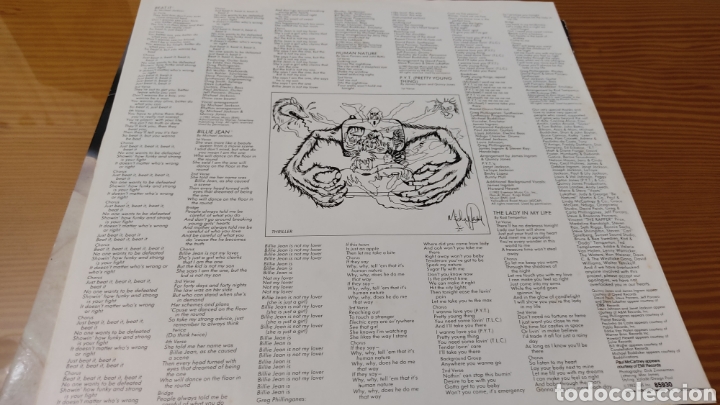 Discos de vinilo: Rara Reedici&oacute;n de Thriller de Michael Jackson,pocos a la venta - Foto 8
