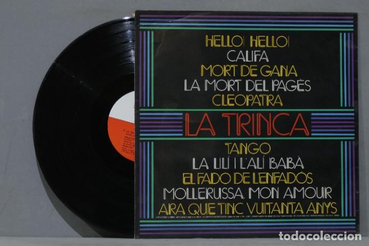 Discos de vinilo: LP. LA TRINCA. MORT DE GANA - Foto 2
