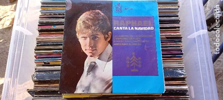 Discos de vinilo: RAPHAEL CANTA A LA NAVIDAD - Foto 1