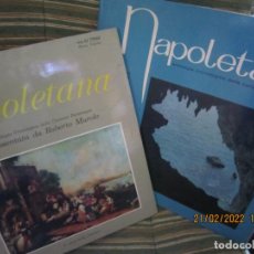 Discos de vinilo: NAPOLETANA VOLS 1 Y 11 - 2 LP´S - ORIGINALES ITALIANOS DURIUM RECORDS 1963 Y 1965 GATEFOLD COVER. Lote 319998718