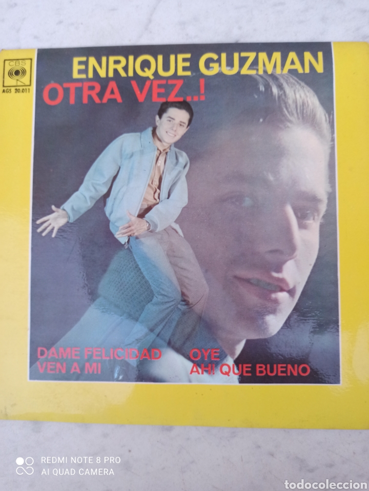 Discos de vinilo: VINILO - ENRIQUE GUZMAN - OTRA VEZ - - Foto 1