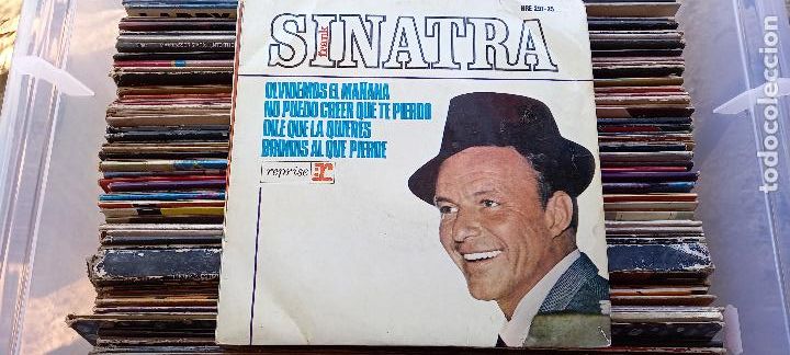 Discos de vinilo: FRANK SINATRA (OLVIDEMOS EL MA&Ntilde;ANA Y OTRAS) - Foto 1