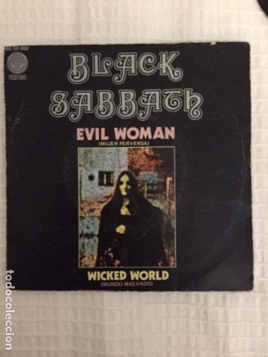 Discos de vinilo: BLACK SABBATH. Evil woman (vinilo single 1970) - Foto 3