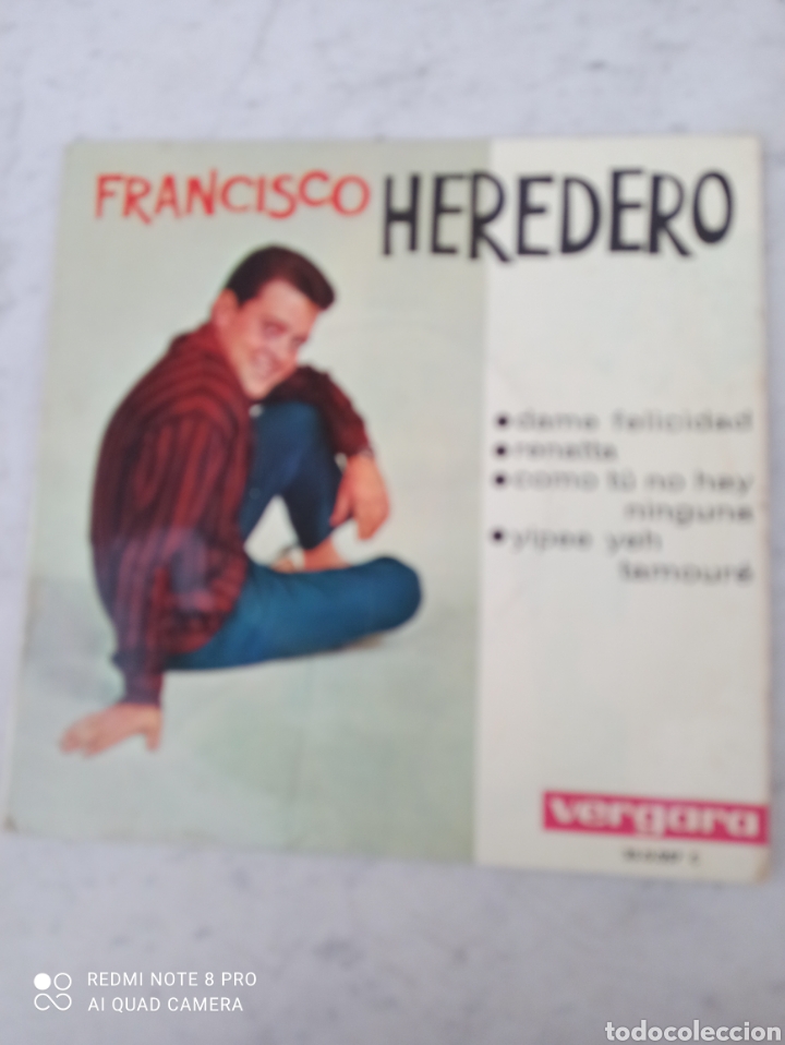 Discos de vinilo: Francisco Heredero. Vergara - Foto 1
