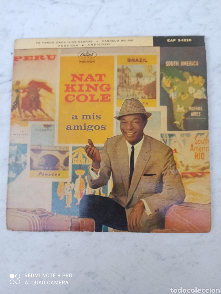 Discos de vinilo: Nat King Cole, a mis amigos - Foto 1