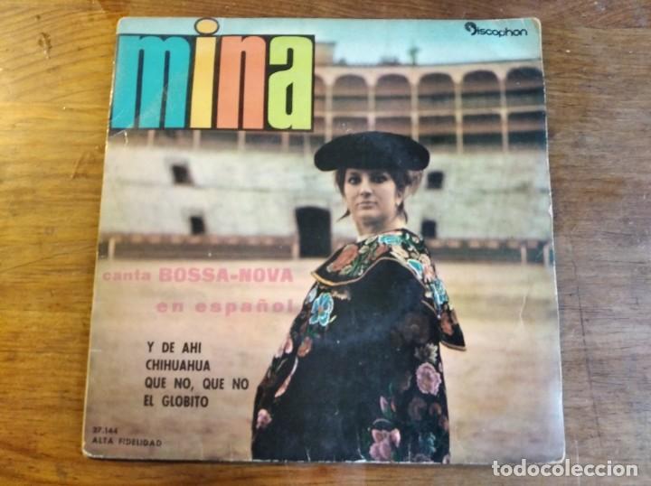 Discos de vinilo: MINA - Canta Bossa-Nova ******** EP ESPA&Ntilde;OL1962 - Foto 1