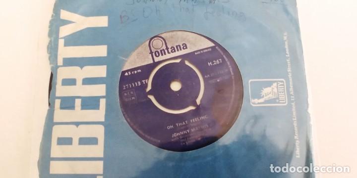 Discos de vinilo: JOHNNY MATHIS-SINGLE MY LOVE FOR YOU - Foto 2