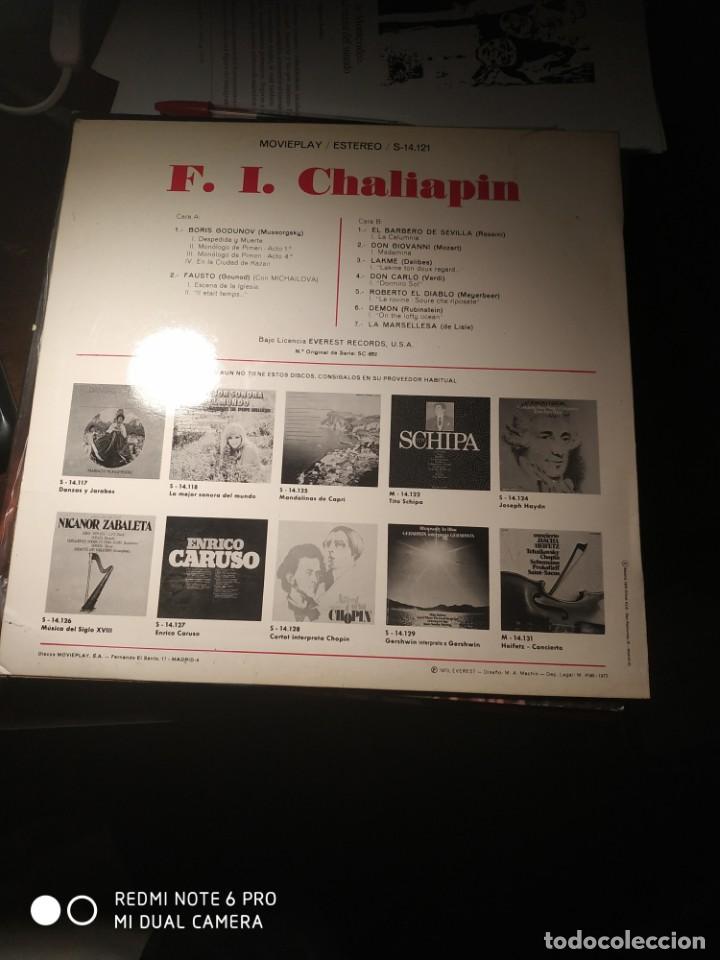 Discos de vinilo: Chaliapin.. - Foto 2