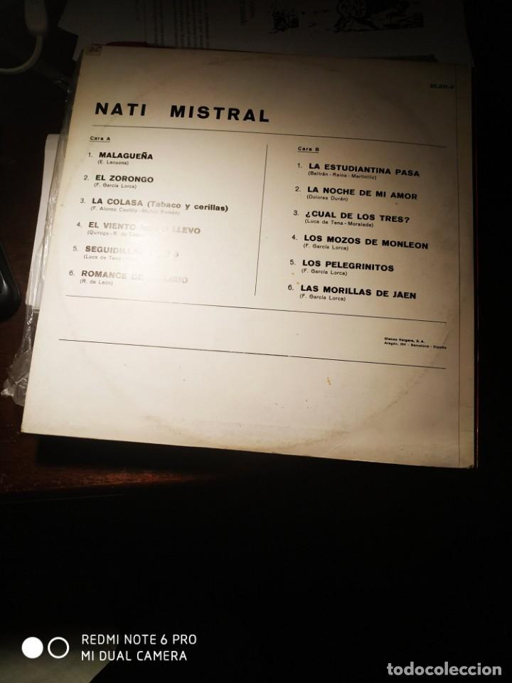 Discos de vinilo: Nati Mistral - Foto 2