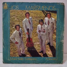 Discos de vinilo: LOS MARISMEÑOS / MARIA BELEN SANTAJUANA / AMBICION (SINGLE HISPAVOX 1971)