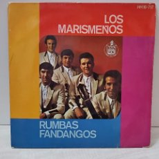 Discos de vinilo: LOS MARISMEÑOS - RUMBAS FANDANGOS - HISPAVOX HH 16-717 - 1969
