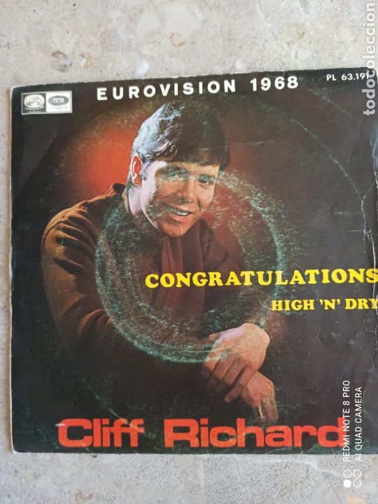 Discos de vinilo: CLIFF RICHARD. CONGRATULATIONS, 1968 - Foto 1