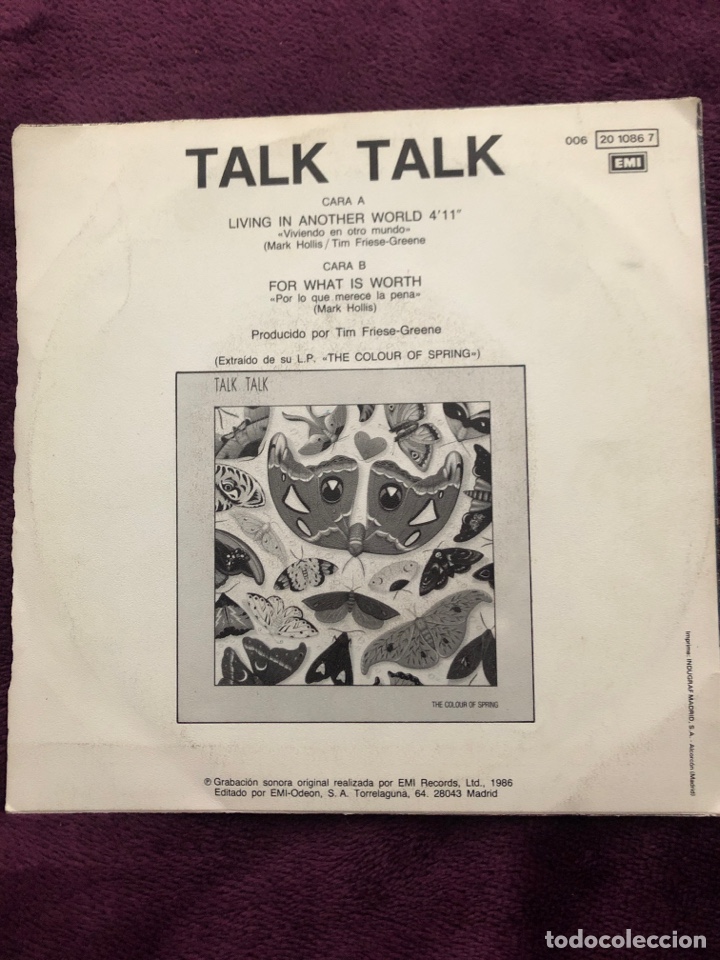 Discos de vinilo: Talk Talk - Foto 2
