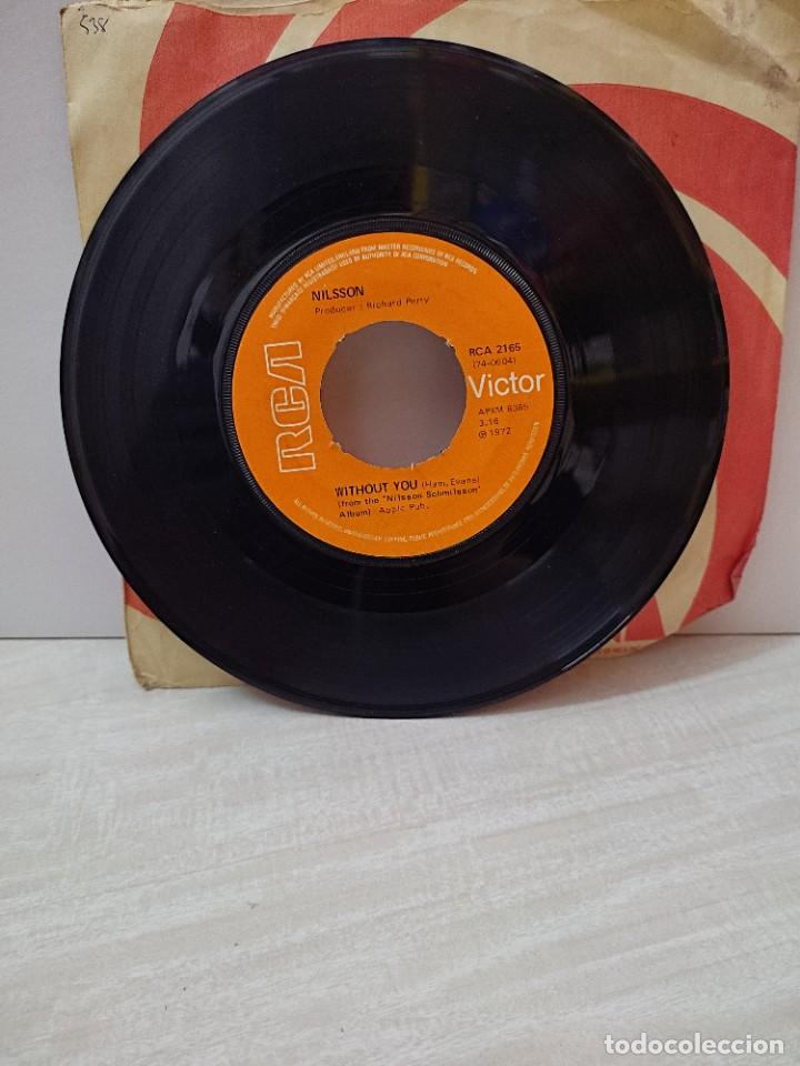 Discos de vinilo: NILSSON --- WITHOUT YOU & GOTTA GET UP ---- VG + - Foto 1