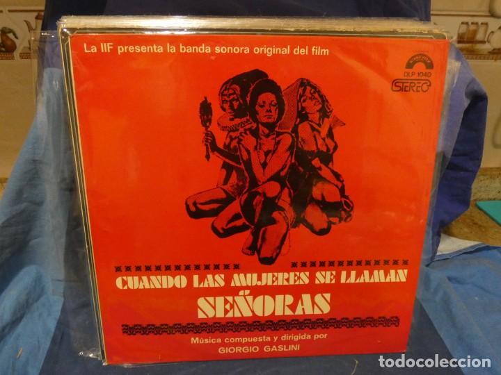 Discos de vinil: LOTT162 BSO OST BANDA SONORA CUANDO LOS MUJERES SE LLAMABAN SE&Ntilde;ORAS DIRESA 73 1 CARA BIEN 1 HORRIBLE