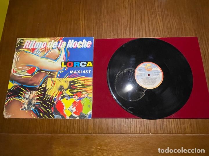 Discos de vinilo: LP VINILO RITMO DE LA NOCHE -LORCA - MAXI 45T - Foto 1