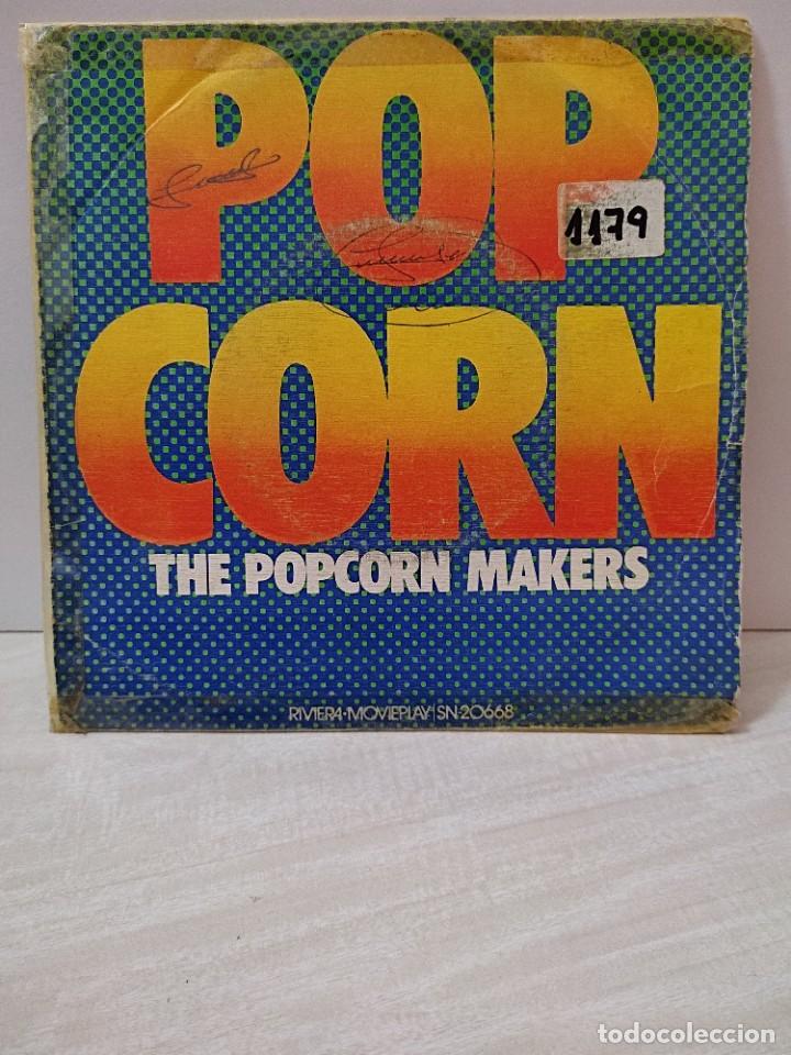Discos de vinilo: Pop Corn. The Pop Corn Makers. Riveira 1972, ref. SN-20668 -- Single - Foto 1