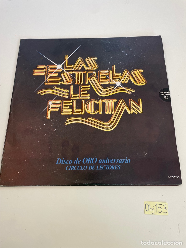 Discos de vinilo: LAS ESTRELLAS LE FELICITAN - Foto 1