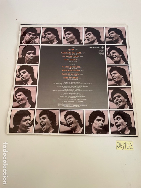 Discos de vinilo: VIVIR&Eacute; - CAMAR&Oacute;N DE LA ISLA - Foto 2